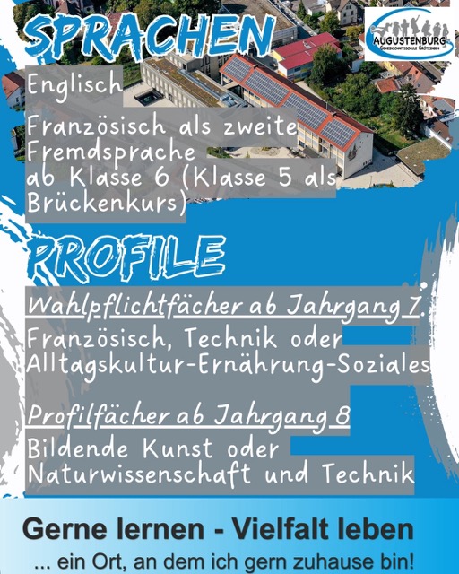Flyer Sprachen u. Profile